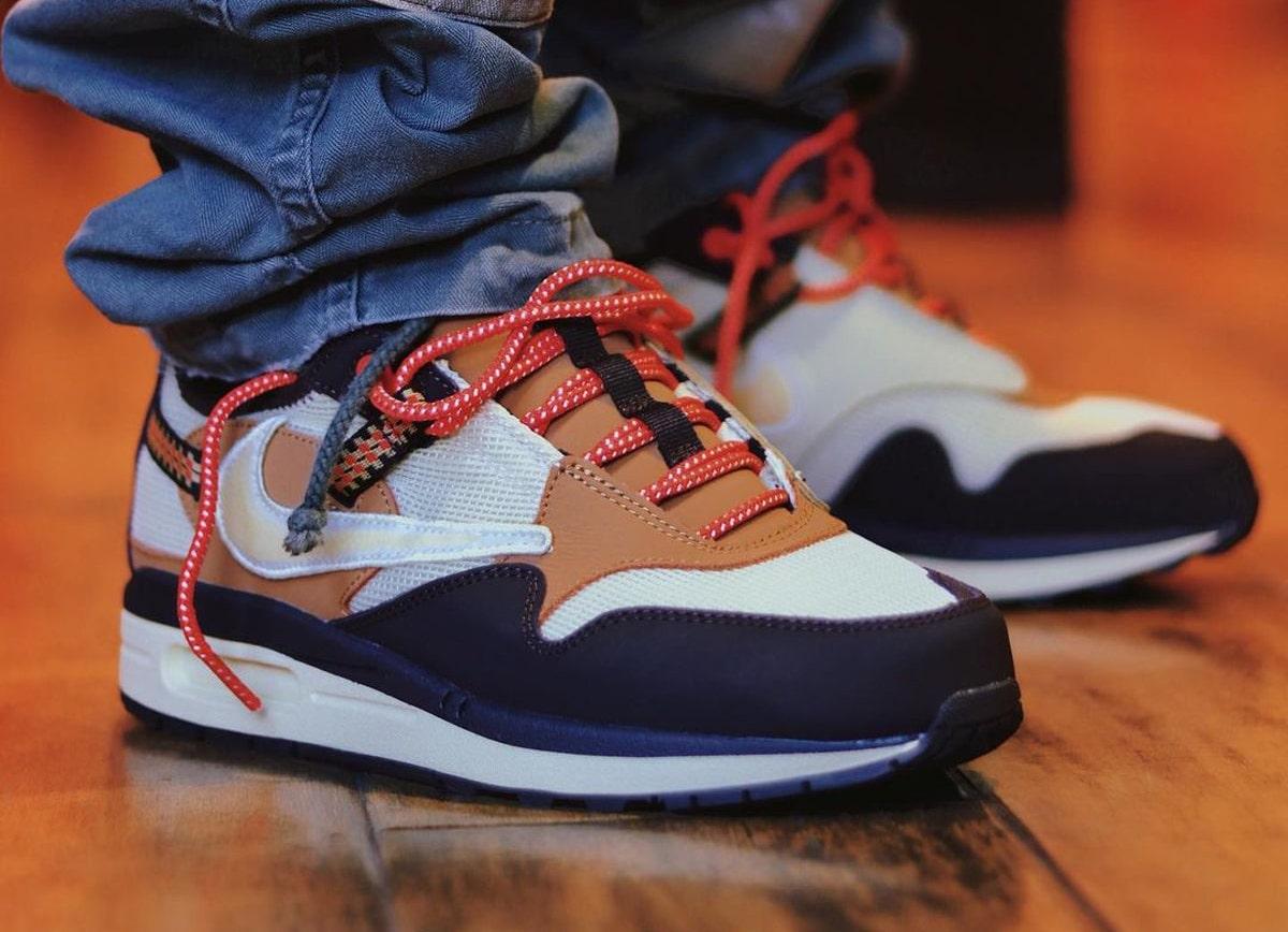 Travis Scott x Air Max 1 Baroque Brown
