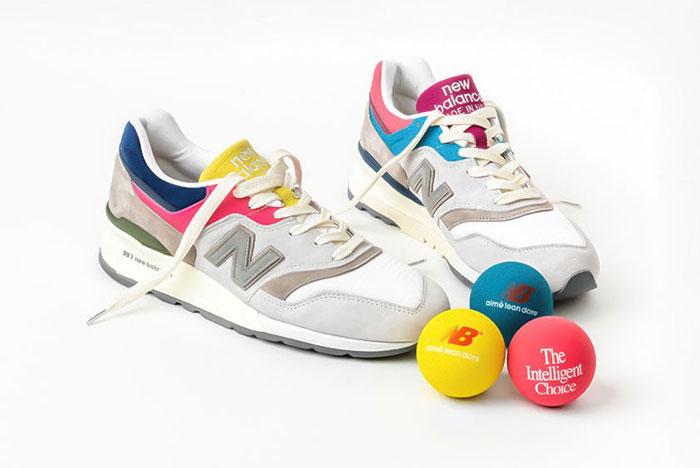 Aime Leon Dore New Balance 997 Front Angle Shot 1