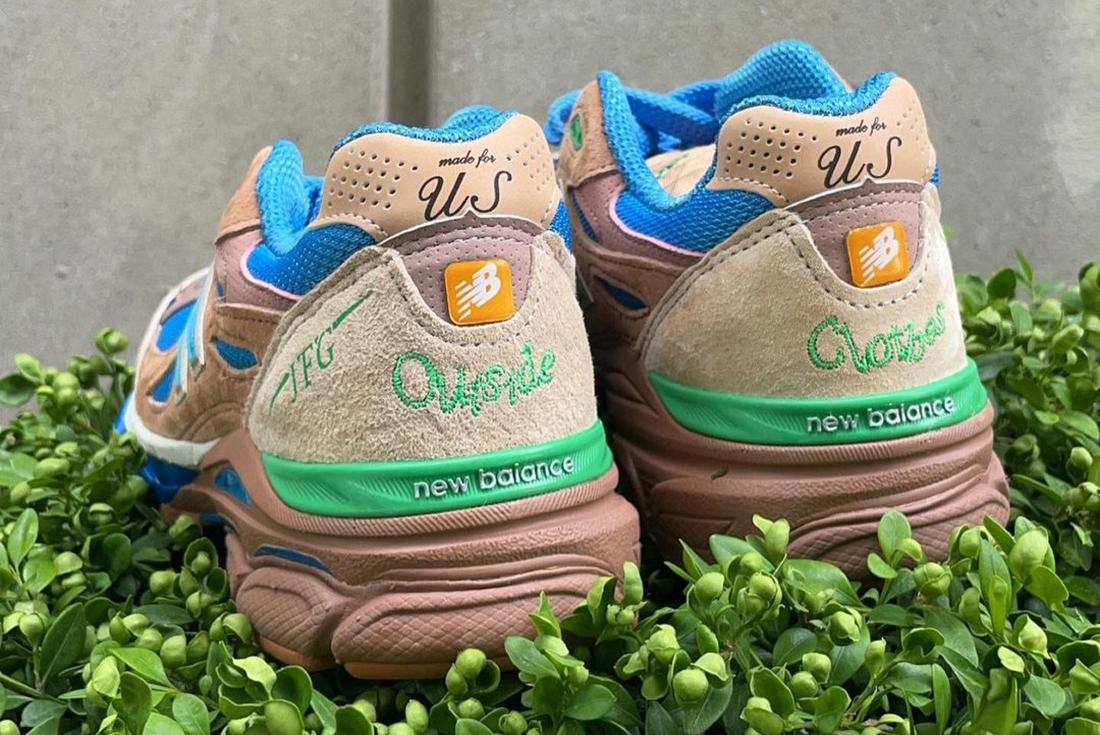 Joe Freshgoods x New Balance 990v3 'Outside Clothes' rear