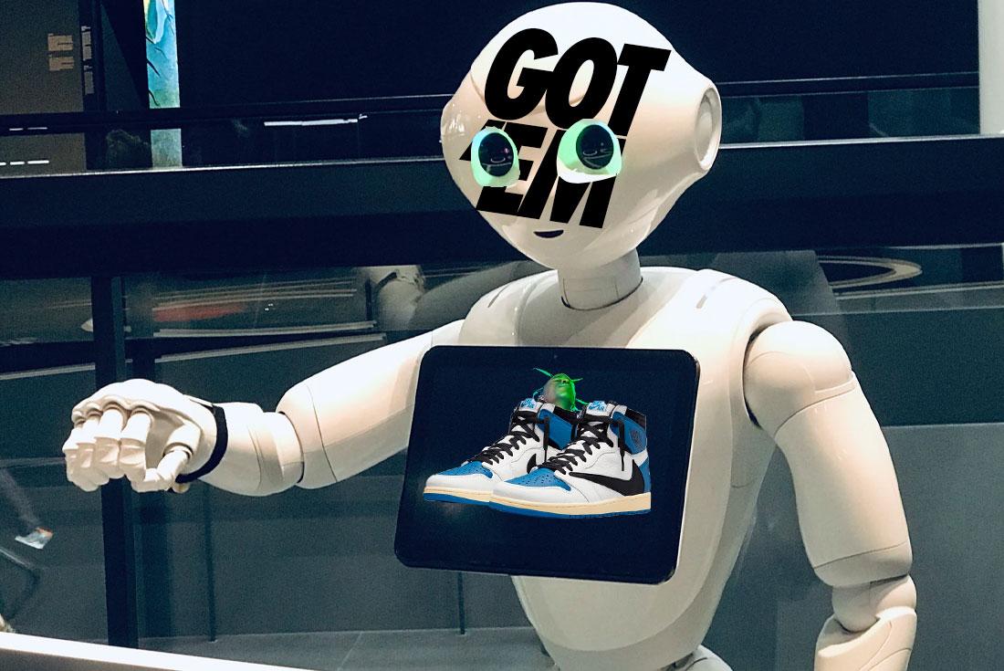 Bot Travis Scott Fragment Air Jordan 1