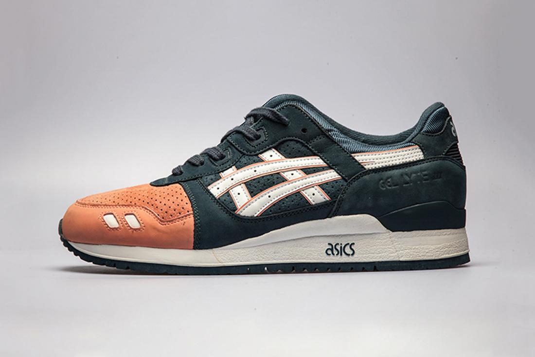 Ronnie Fieg Asics Gel Lyte Iii Salmon Toe Left Side