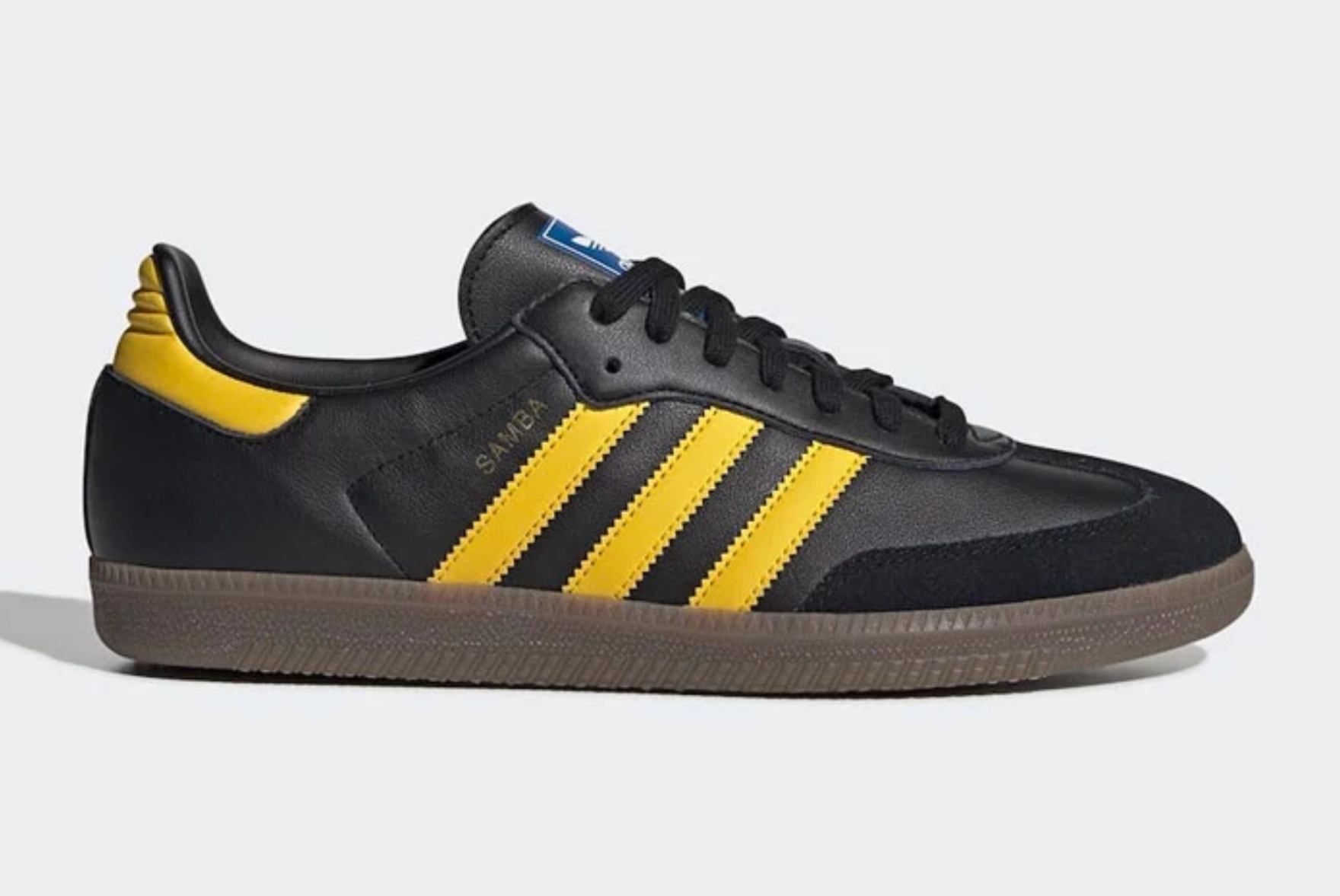 adidas Samba black/yellow