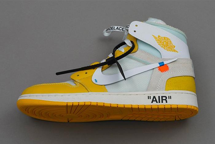 Off-White x Air Jordan 1 'Canary Yellow' Release Rumor